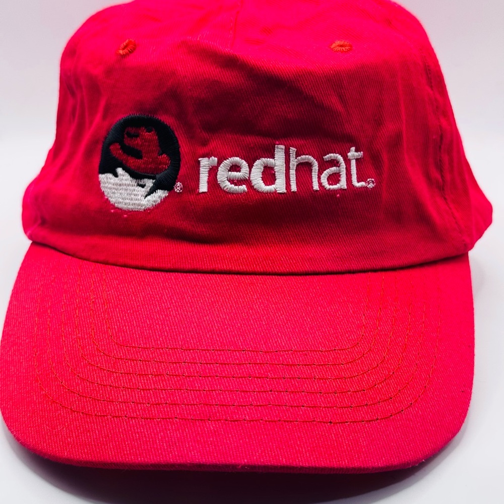Red Hat Linux Strapback Adjustable Baseball Style… - image 1